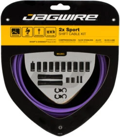 JAGWIRE 2X Sport Schaltzugset -Fahrradteile Geschäft 319251