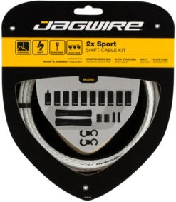 JAGWIRE 2X Sport Schaltzugset -Fahrradteile Geschäft 319261