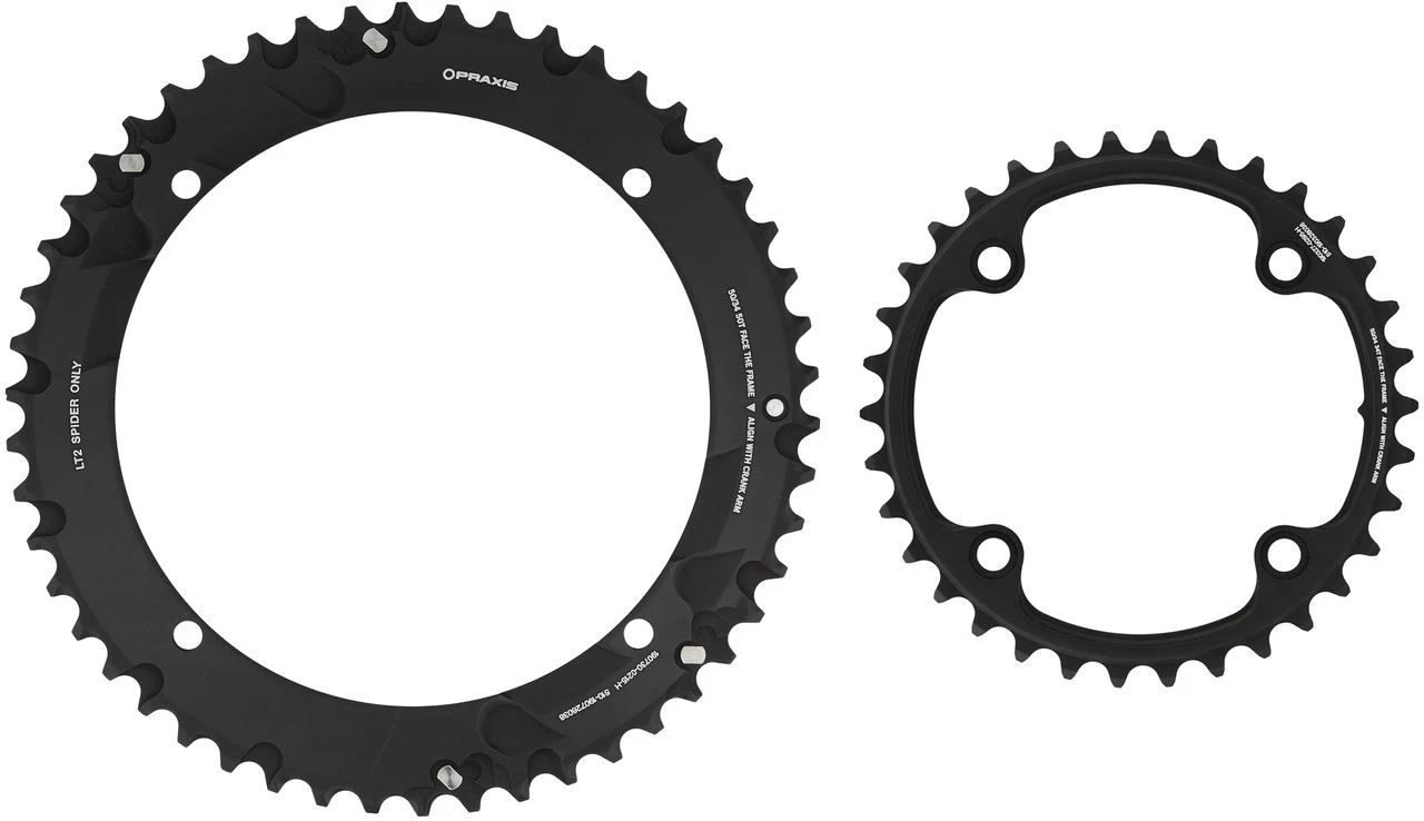 Praxis Works X-Rings Road Kettenblatt-Set, 4-Arm, 160/104 Mm Lochkreis 6 Praxis Works X-Rings Road Kettenblatt-Set, 4-Arm, 160/104 Mm Lochkreis - Image 4